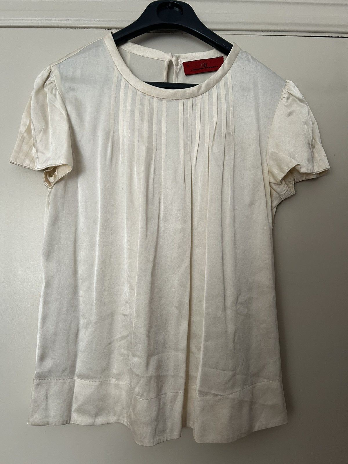 Carolina Herrera Silk blouse Size S / US 4 / IT 40 - 1 Thumbnail