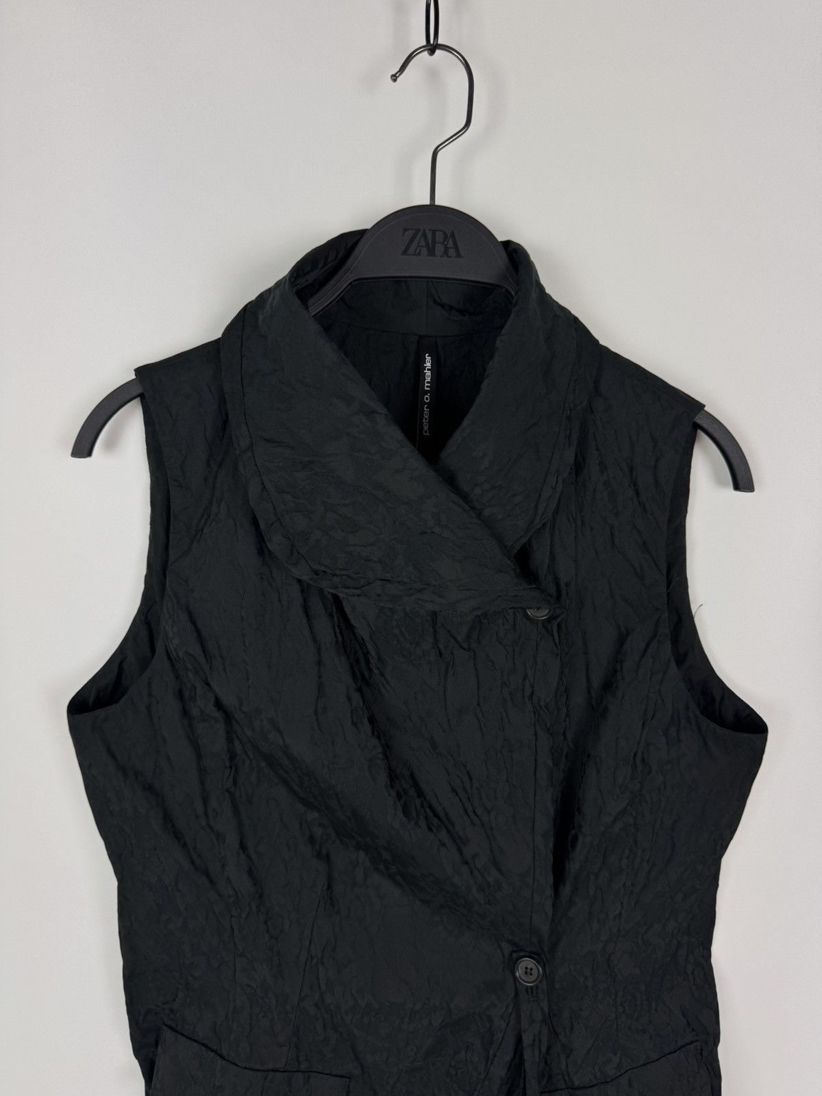 Other Peter o. Mahler Avant-Garde Black Women’s Vest Size M / US 6-8 / IT 42-44 - 3 Thumbnail