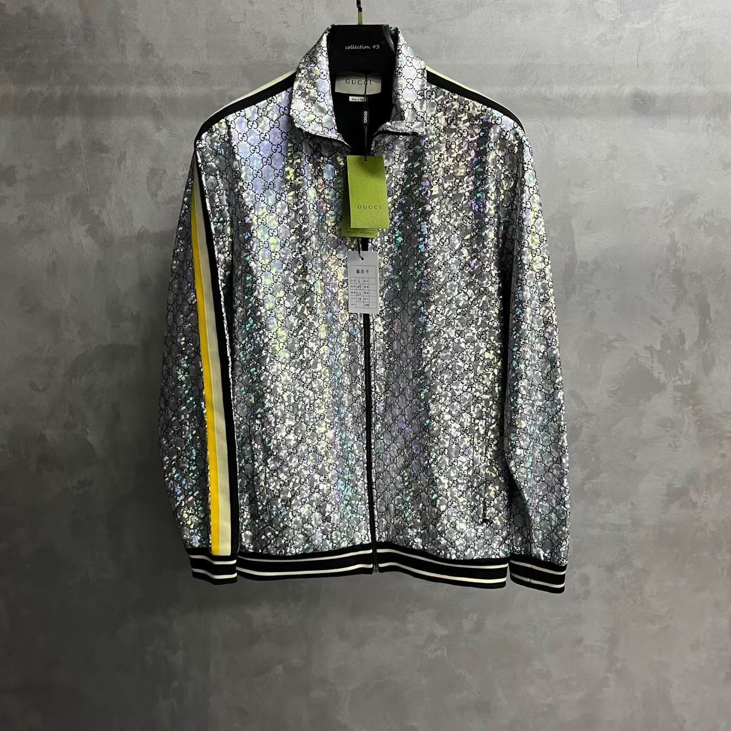 Gucci Gucci multicolor all-over print lapel jacket S Size US S / EU 44-46 / 1 - 1 Thumbnail