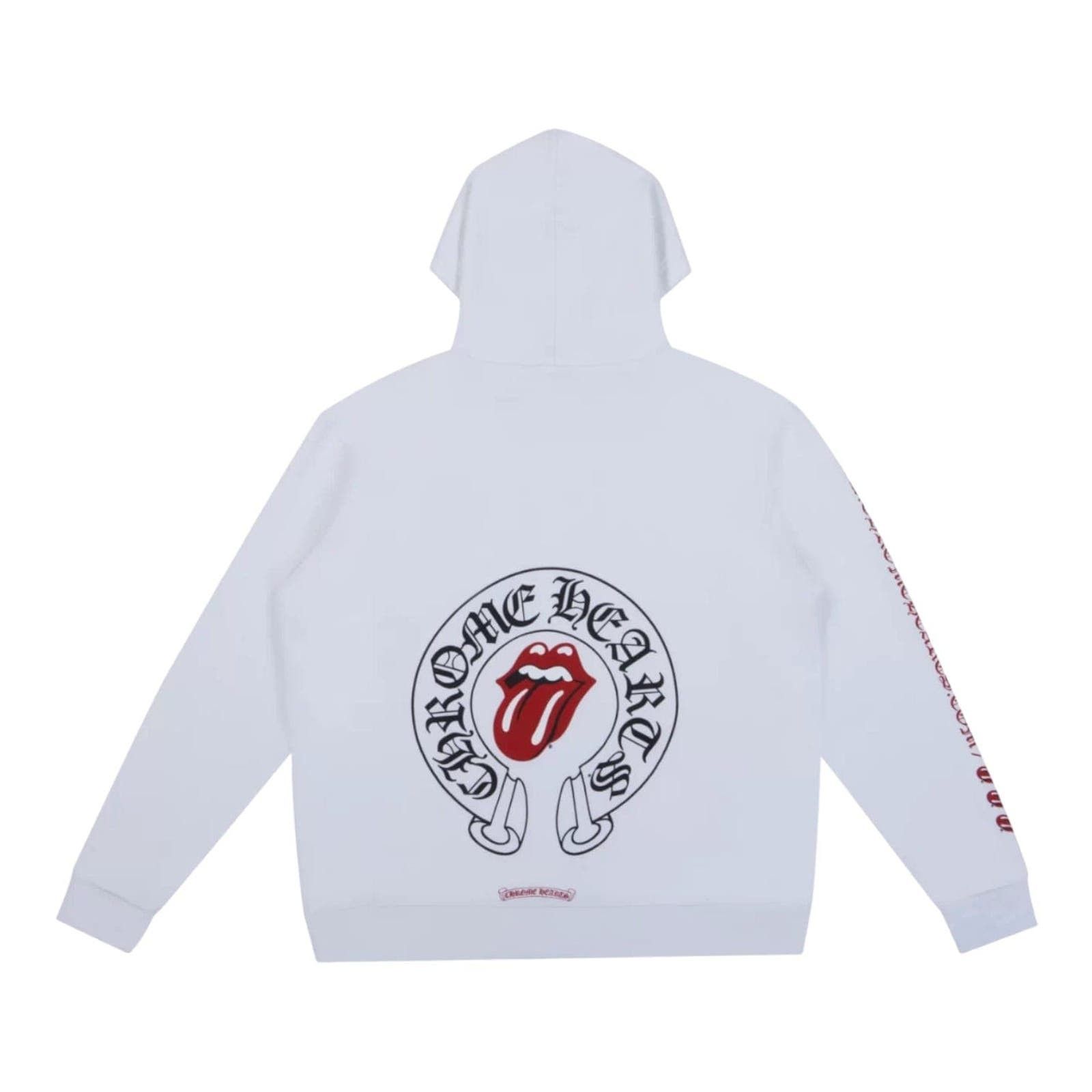 image of Chrome Hearts Exclusive Rolling Stones Hooded Sweatshirt, Men's (Size XS)