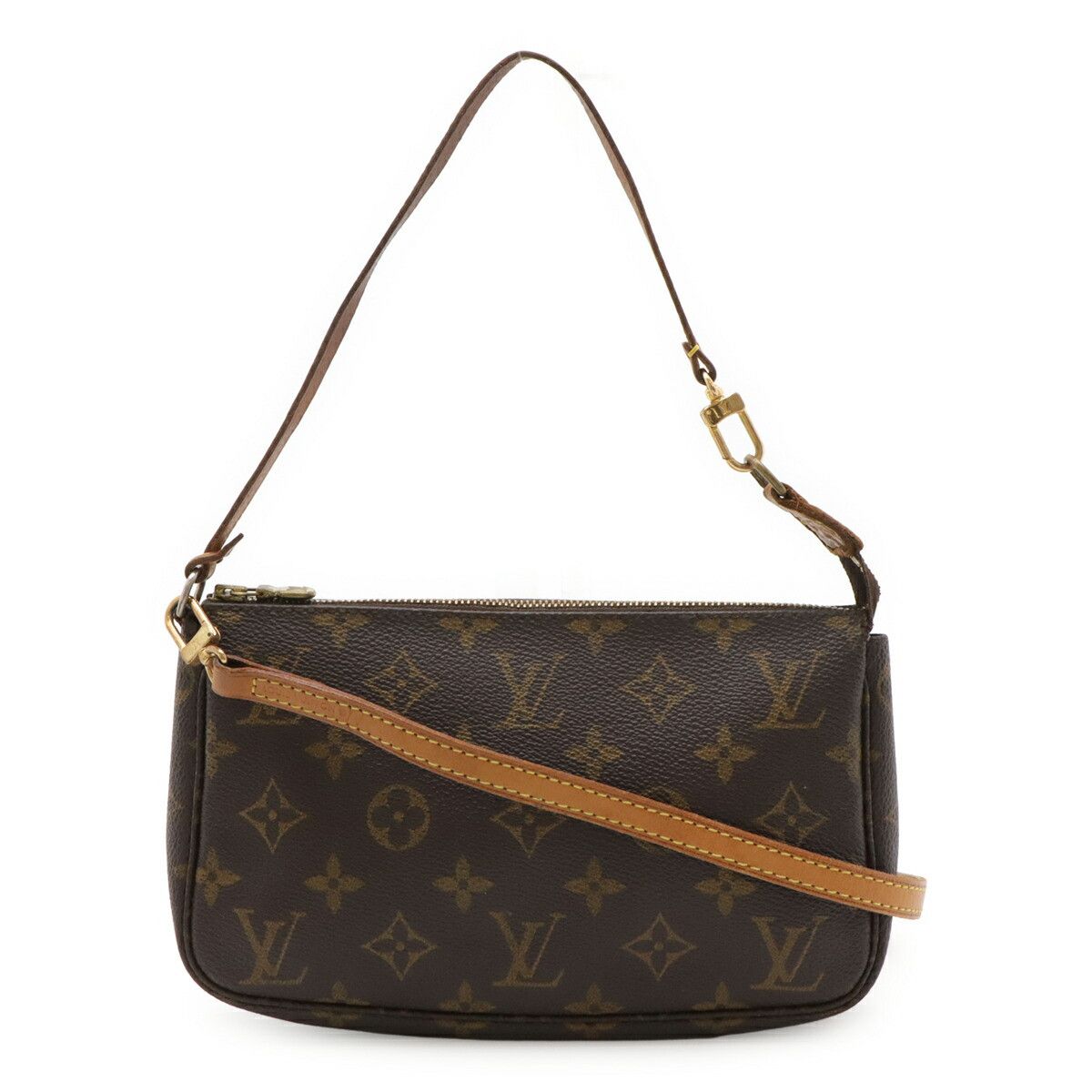 Louis Vuitton Louis Vuitton Louis Vuitton Monogram Pouch Textile Handbag M51980 DUTY FREE for USA Size ONE SIZE - 1 Thumbnail