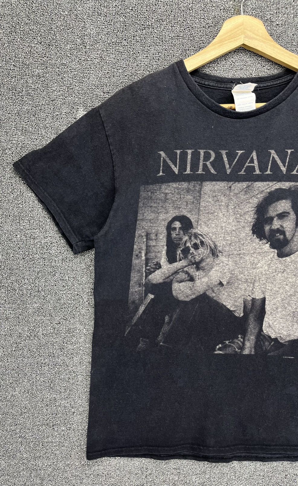 Band Tees Nirvana Line Up Punk Rock Band Tees T Shirts Size US M / EU 48-50 / 2 - 3 Thumbnail