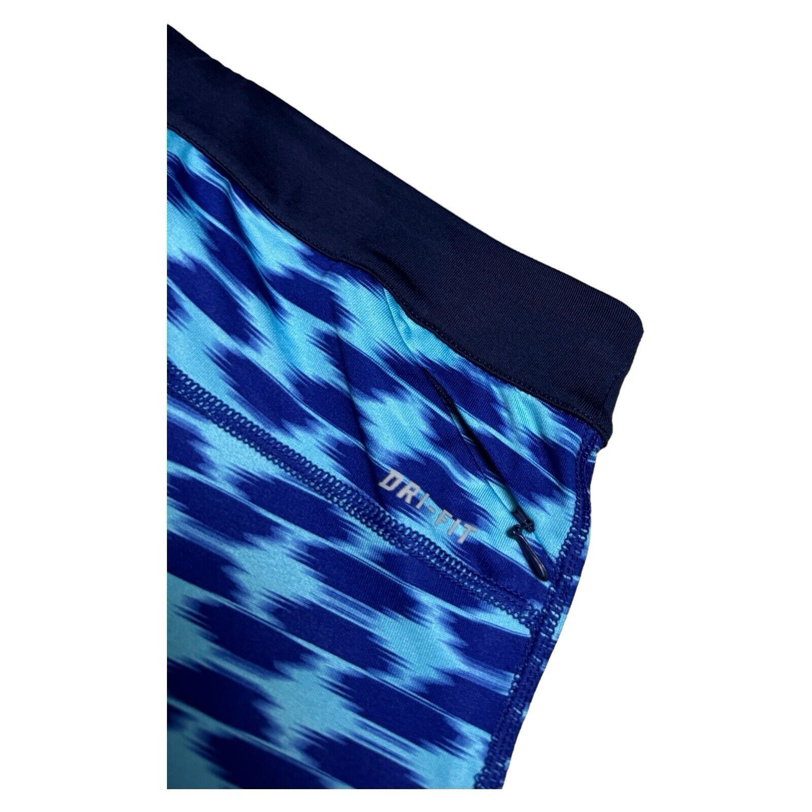 Nike NIKE RUNNING Dri-Fit Blue Activewear Workout Yoga Leggings Size 26" / US 2 / IT 38 - 5 Thumbnail