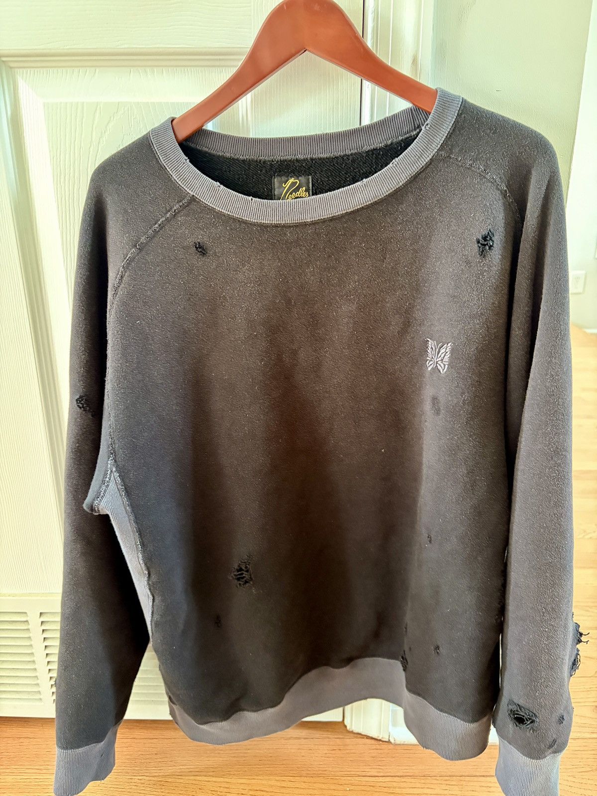 Needles Needles 2-Tone crewneck sweatshirt Size US M / EU 48-50 / 2 - 1 Thumbnail