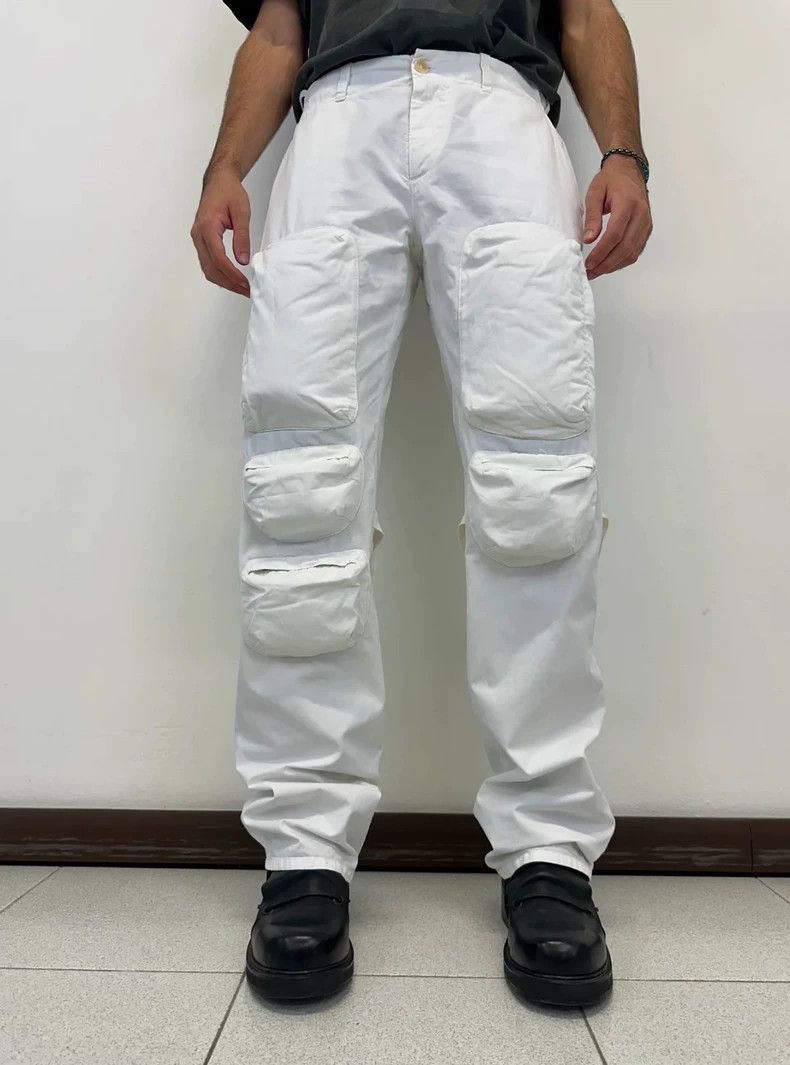 Helmut Lang HELMUT LANG 3D pockets cargo pants Size US 44 / EU 60 - 1 Thumbnail