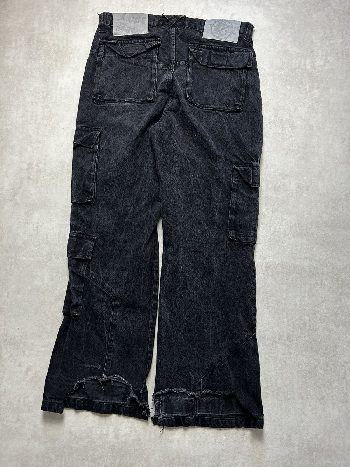 Lost Boys Archives Vicinity X Lost Boys Baggy Cargo Denim pants Size US 31 - 6 Thumbnail