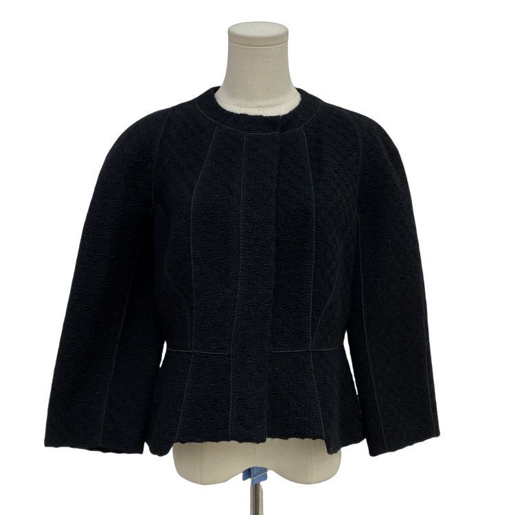Louis Vuitton Louis Vuitton Textured Wool Jacket Size 42 Size M / US 6-8 / IT 42-44 - 1 Thumbnail