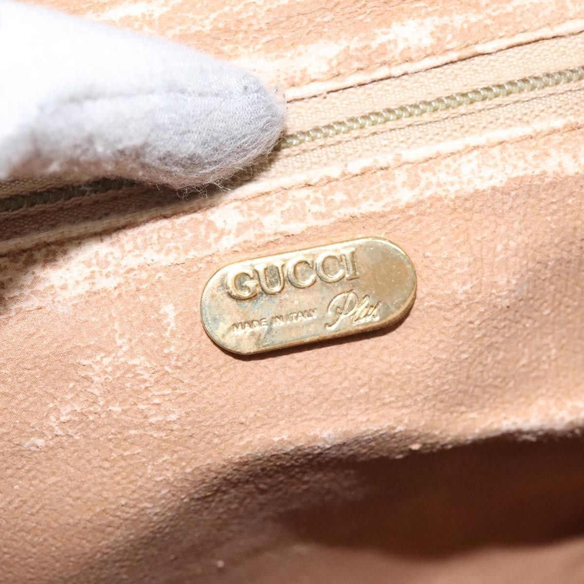 Gucci GUCCI GG Plus Supreme Shoulder Bag Pvc Beige Gold Size ONE SIZE - 16 Thumbnail