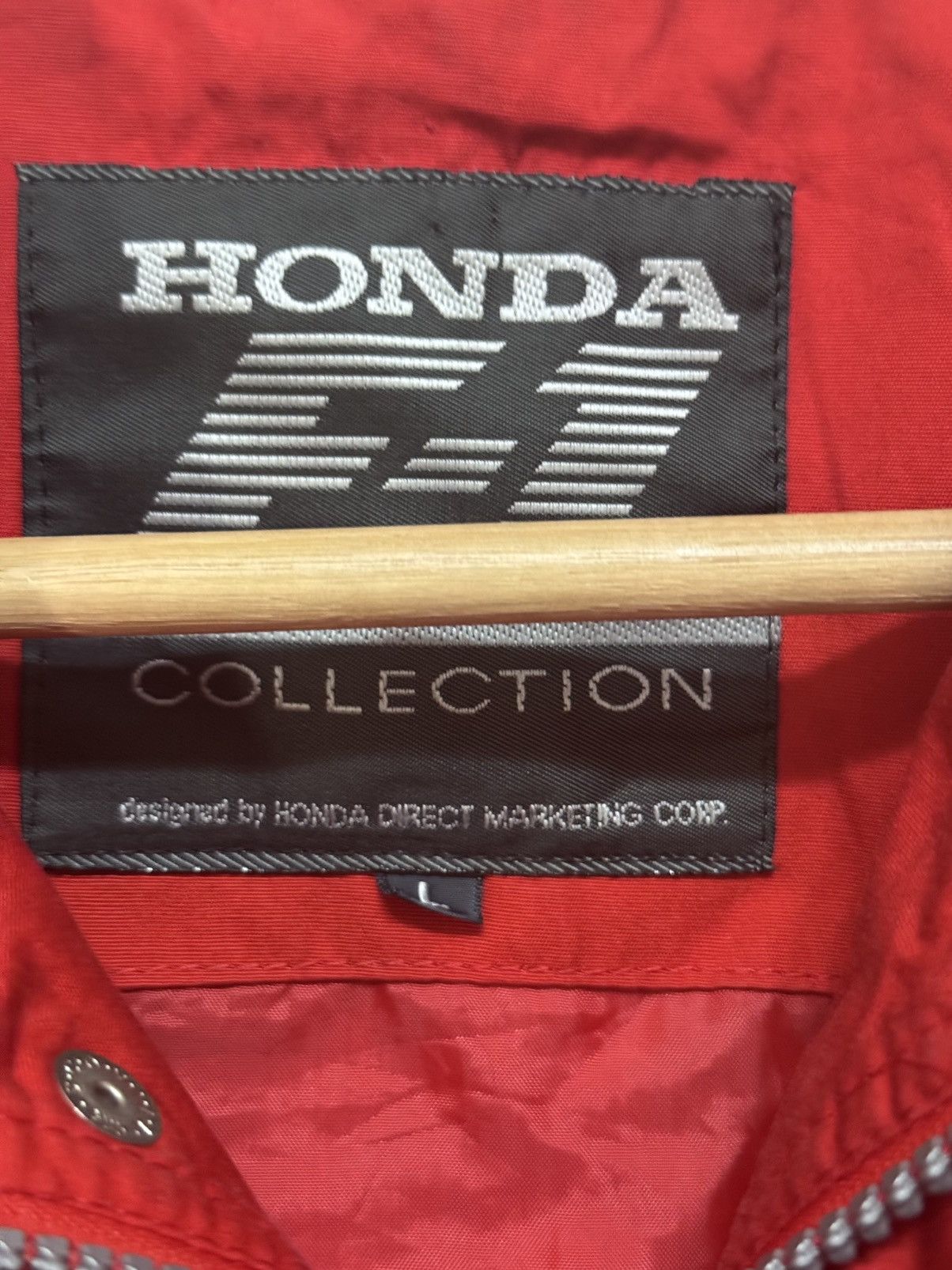 Honda Vintage 90s Honda Grand-prix Racing Team bomber jacket Size US L / EU 52-54 / 3 - 5 Thumbnail
