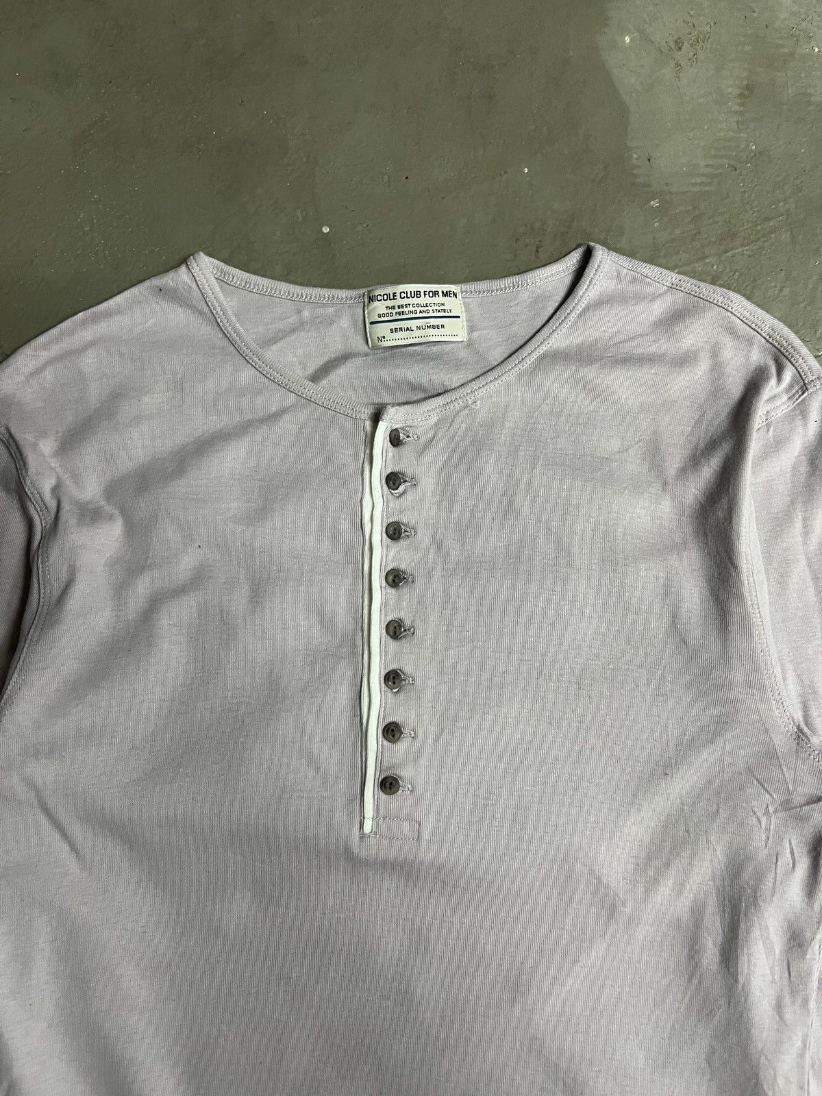 Tornado Mart Archived NCFM Nicole Henley Long Sleeve Japanese Size US S / EU 44-46 / 1 - 4 Thumbnail