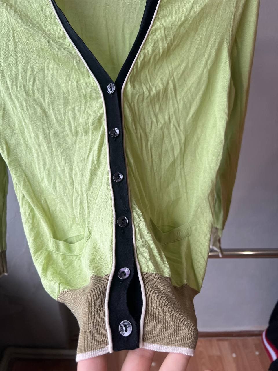 Etro ETRO MILANO SILK CLASSIC BUTTON WOMEN ICONIC CARDIGAN SZ 46 Size L / US 10 / IT 46 - 6 Thumbnail