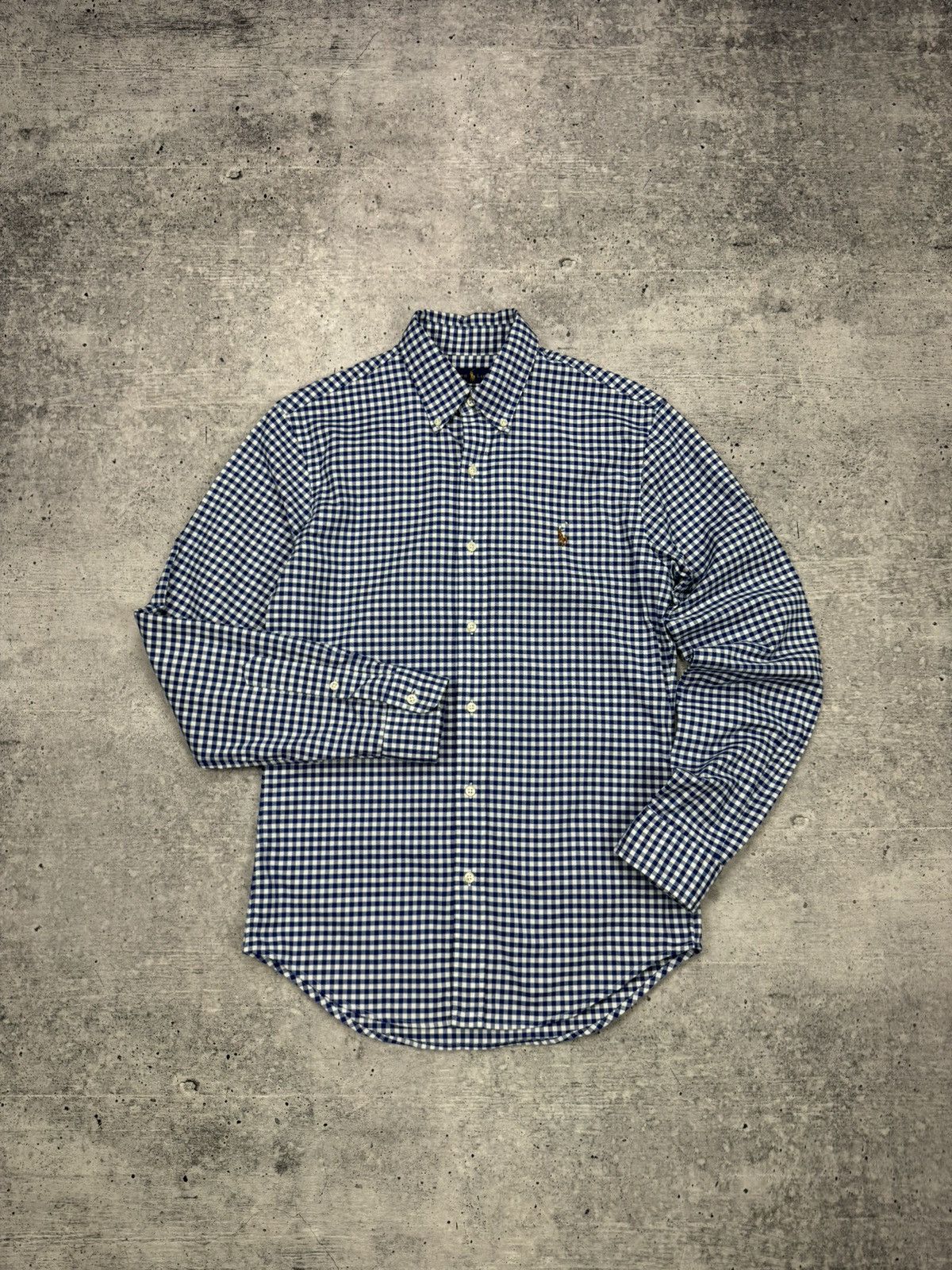 Polo Ralph Lauren × Vintage Vintage Polo Ralph Lauren Y2K Blue Casual Button Ups Shirt Size US S / EU 44-46 / 1 - 1 Thumbnail