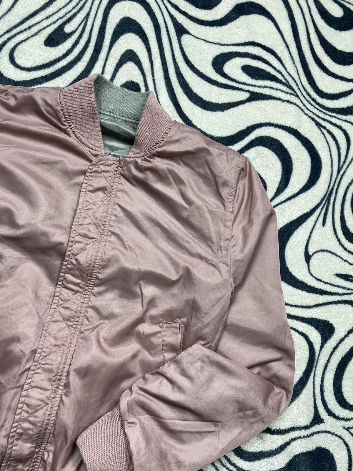 Alpha Industries Alpha Industries Revesible Womens Nylon MA1 Bomber Jacket Size M / US 6-8 / IT 42-44 - 13 Thumbnail