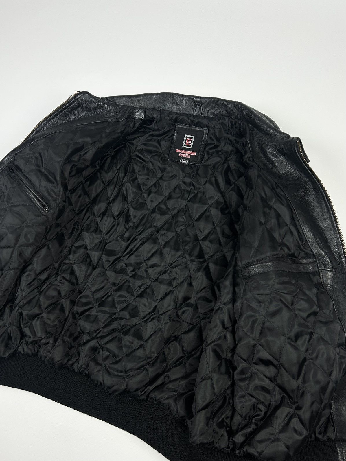Avirex Vintage Epiderme paris Leather bomber jacket avirex style Size US XXL / EU 58 / 5 - 5 Thumbnail