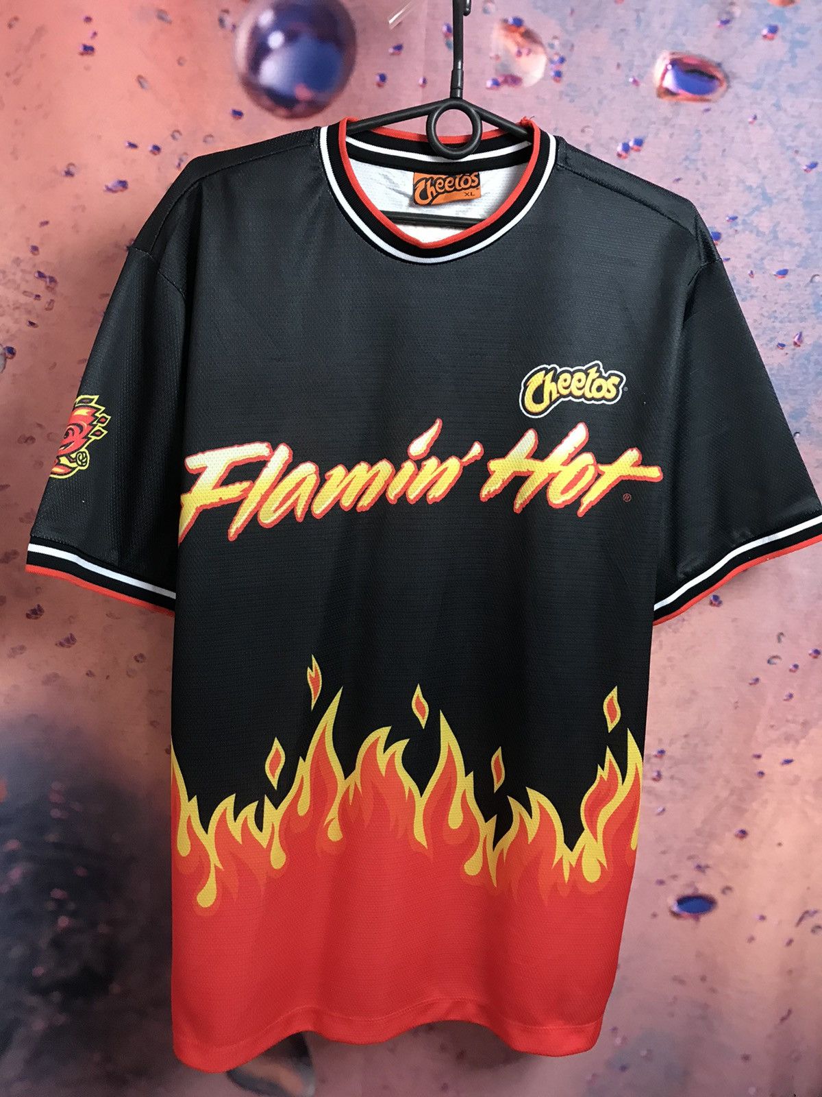 Vintage Cheetos streetwear hype tee Size US XL / EU 56 / 4 - 2 Thumbnail