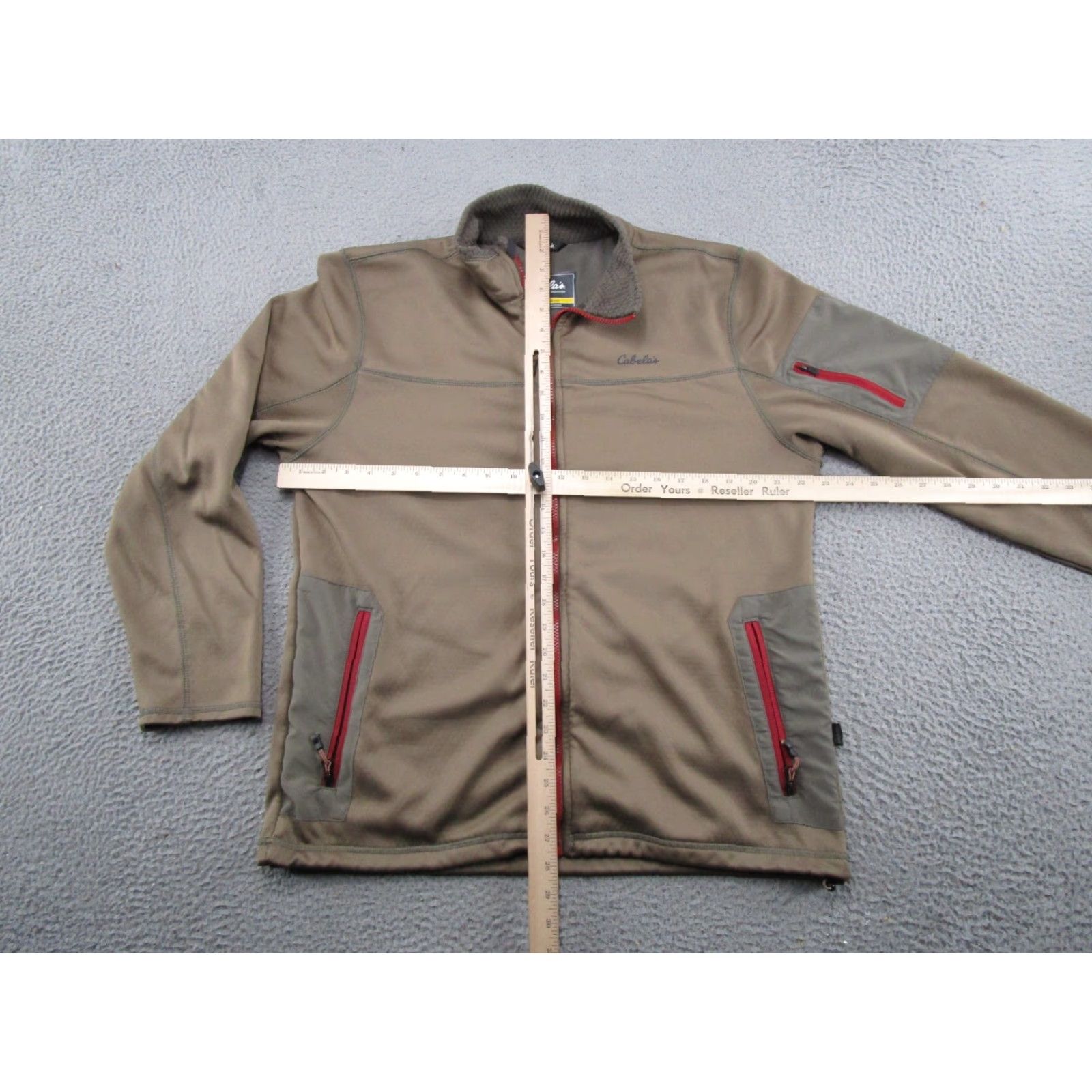 Vintage CABELAS Mens Thermal Full Zip Jacket Pockets Hunting Outdoors Size L Size US L / EU 52-54 / 3 - 5 Thumbnail