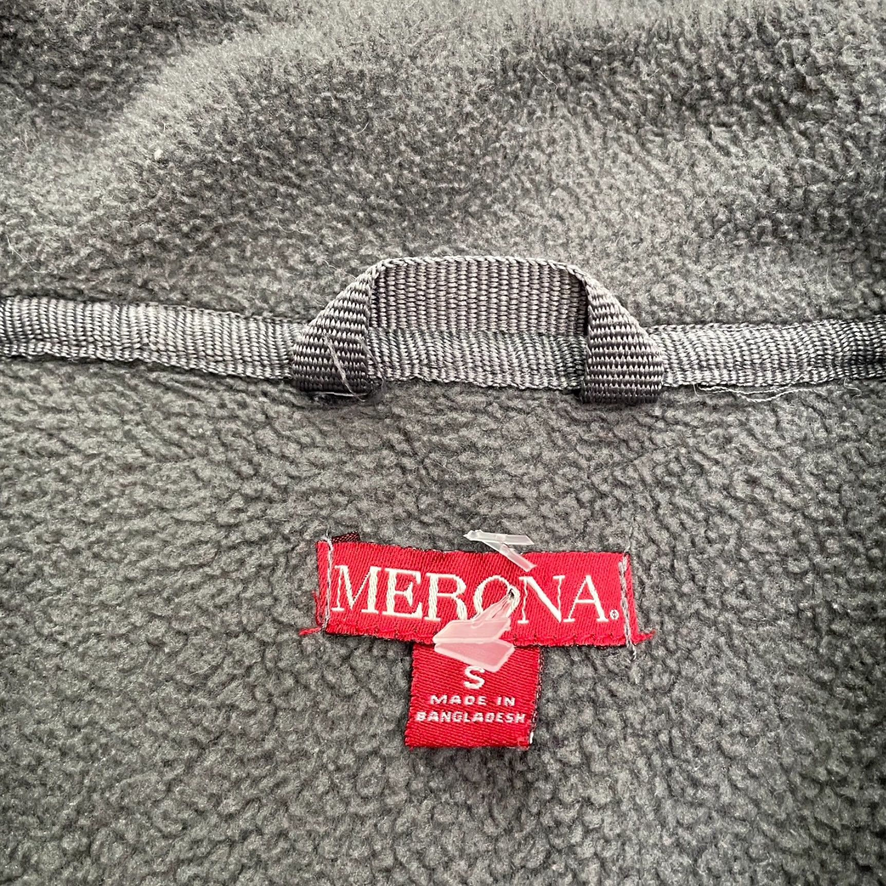 Merona Merona Jacket Womens S Gray Full Zip Fleece Polyester Outdoor Casual Workwear Size S / US 4 / IT 40 - 5 Thumbnail