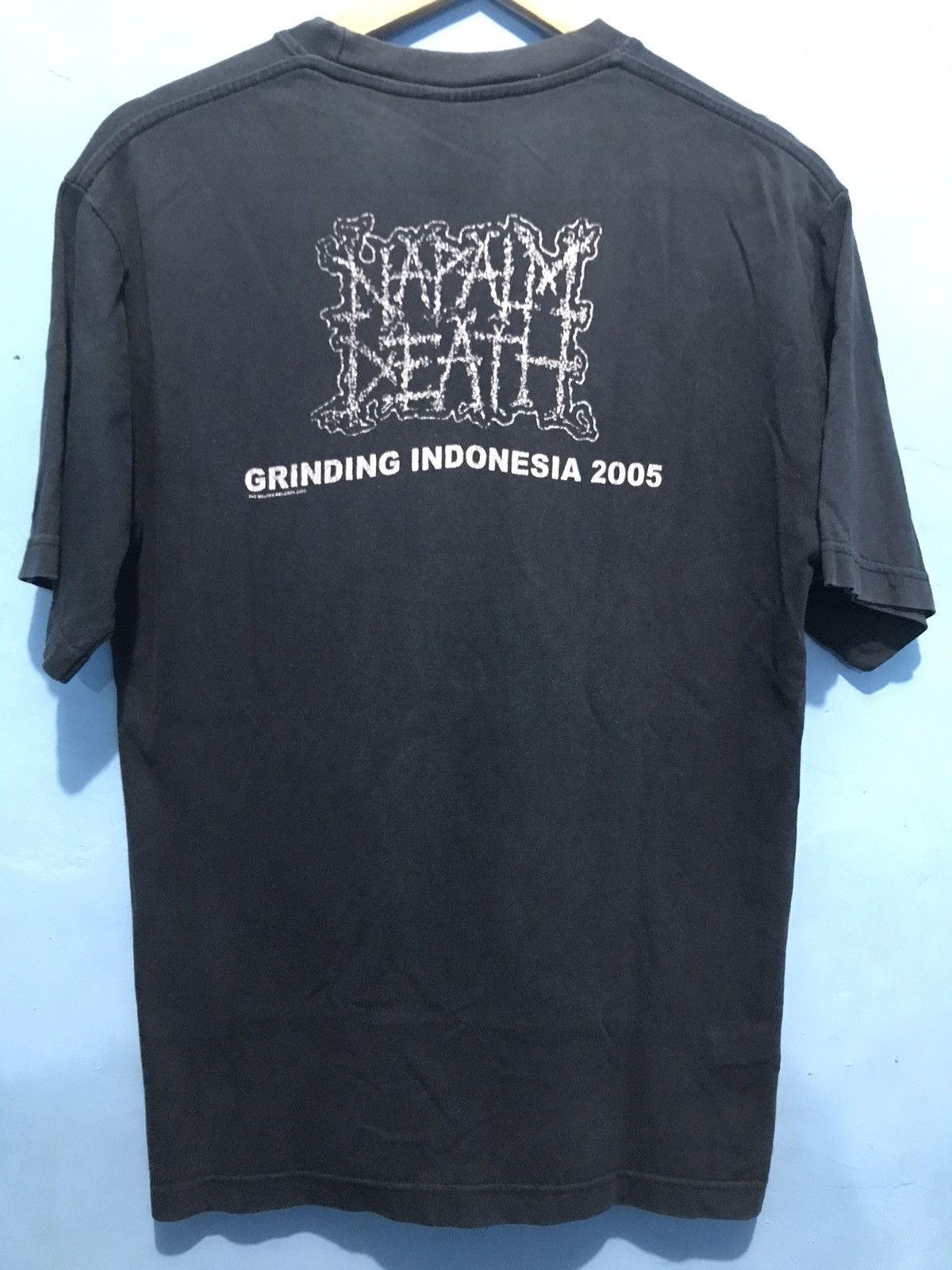 Band Tees Napalm Death Tour Band T Shirt Size US M / EU 48-50 / 2 - 10 Thumbnail