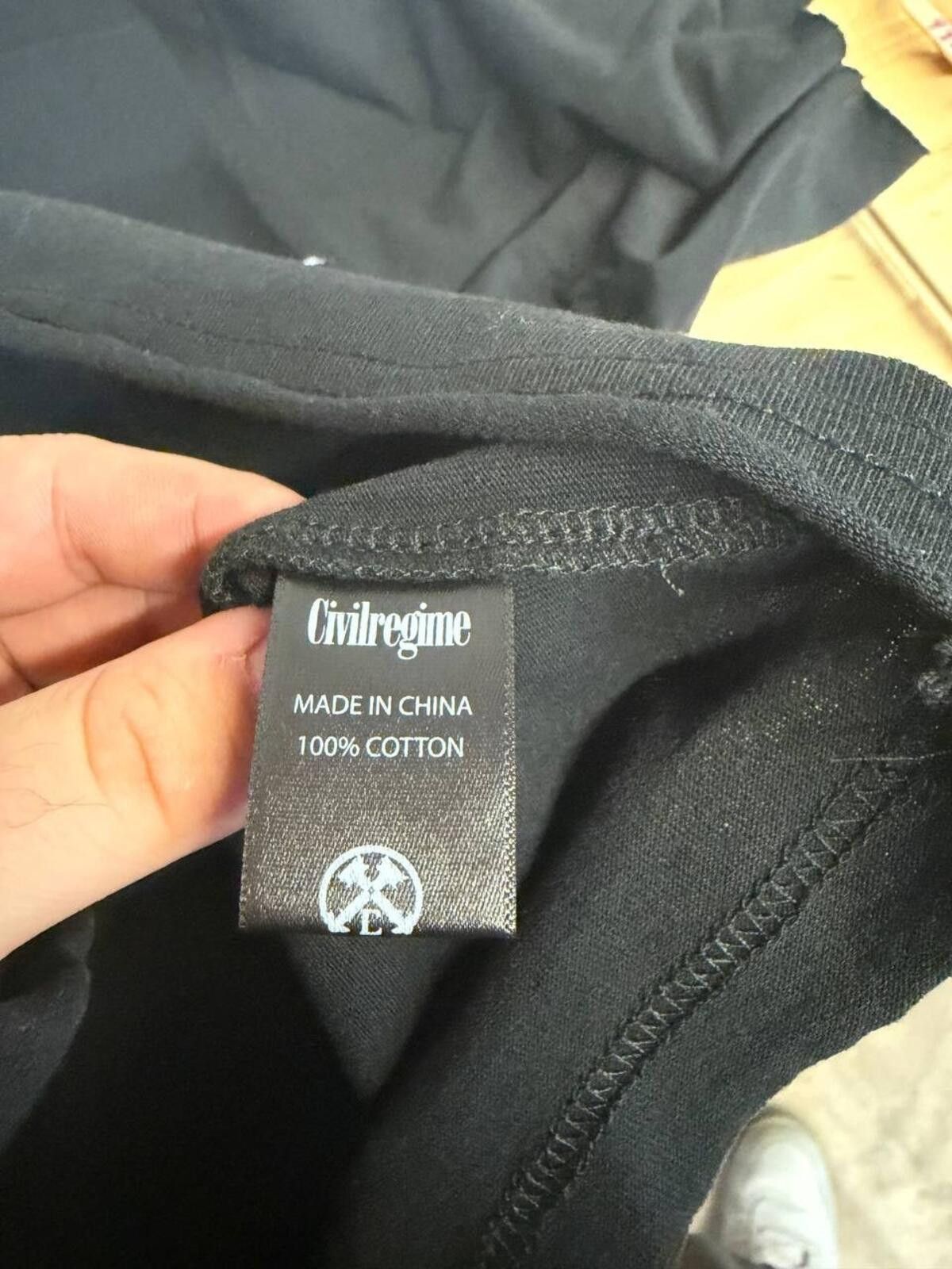 Civil Regime Civil Regime Hell Bent Heaven Sent L Black Streetwear Size US L / EU 52-54 / 3 - 7 Thumbnail