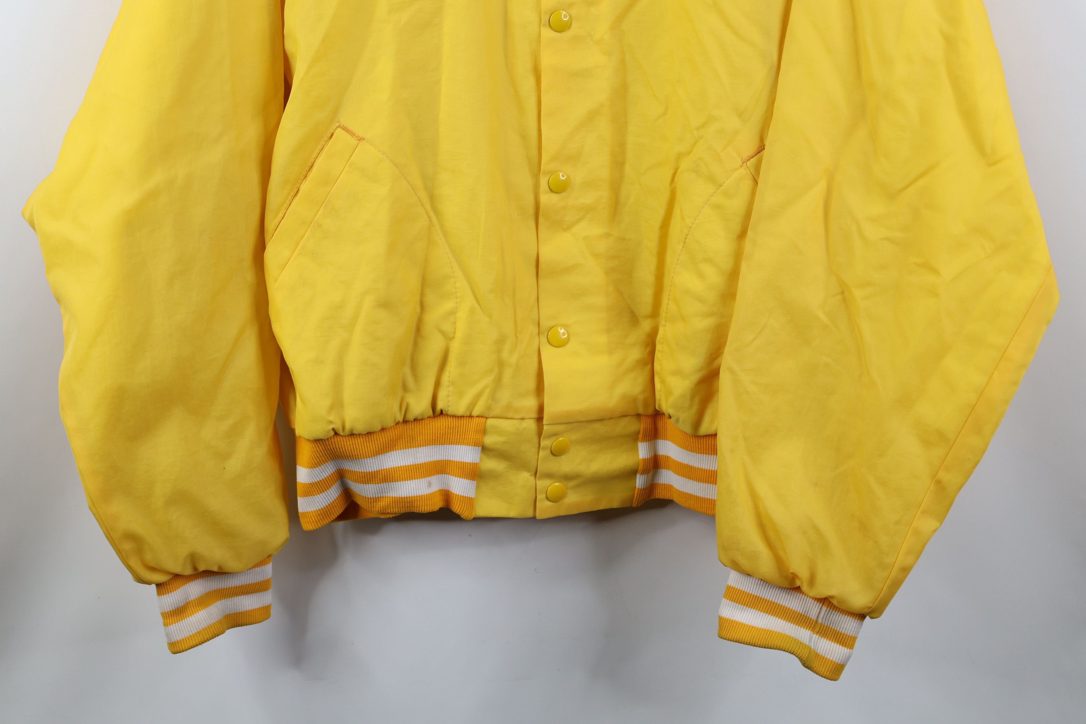 Vintage Vintage 70s Oil Chemical Atomic International Bomber Jacket Size US XL / EU 56 / 4 - 3 Thumbnail