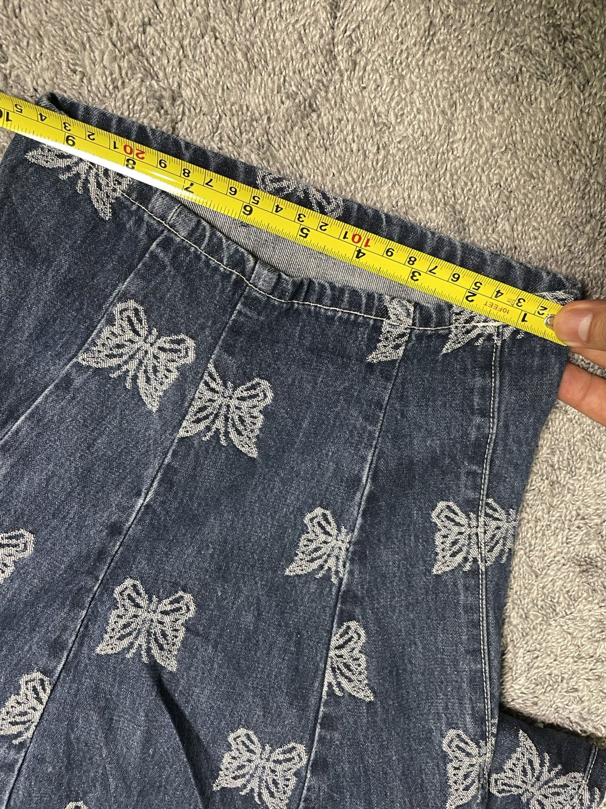 Needles Needles Butterfly Baggy Jeans Size US 30 / EU 46 - 17 Thumbnail