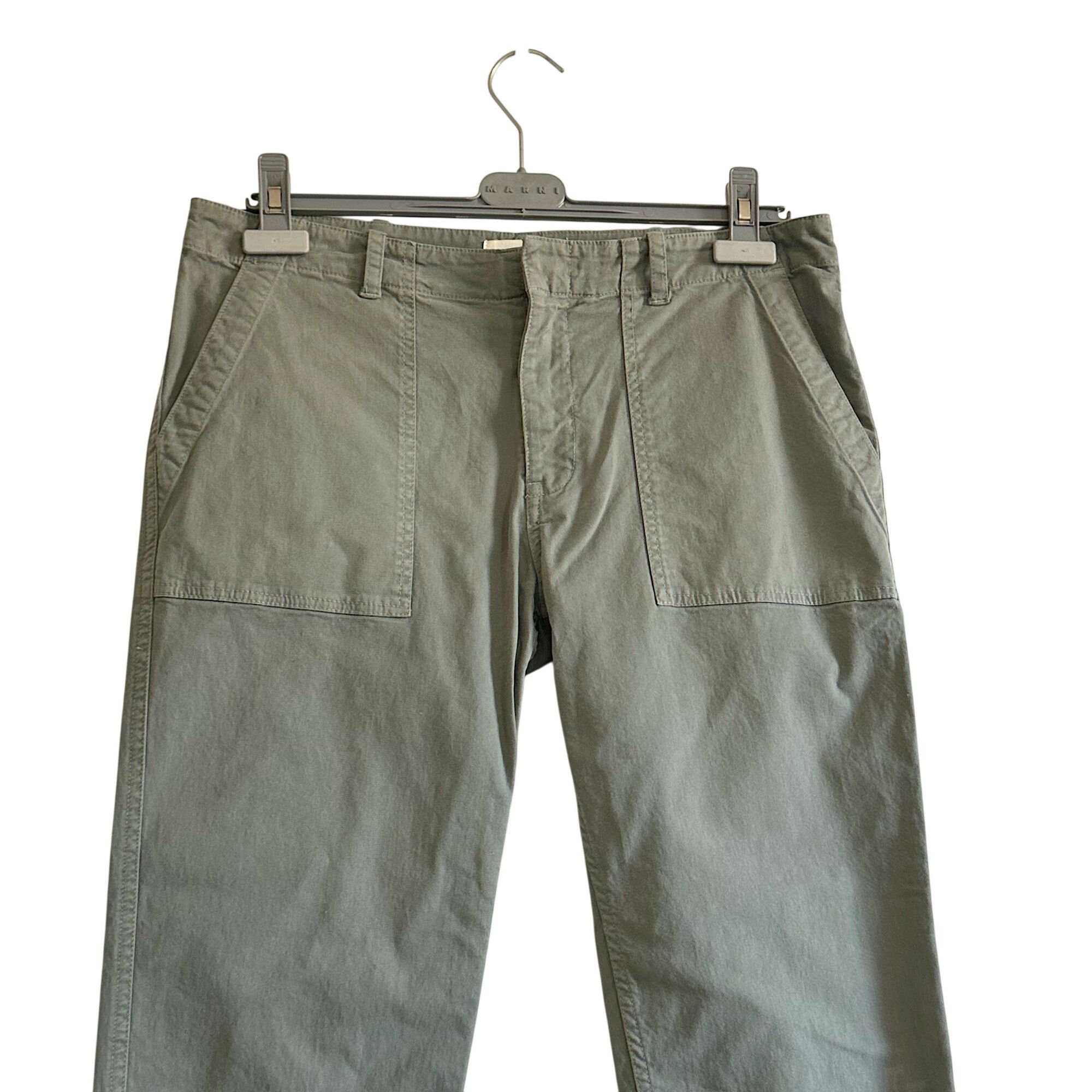Nili Lotan Nili Lotan Jenna Pants in Admiral Green, Size 8, NWT Size 30" / US 8 / IT 44 - 11 Thumbnail