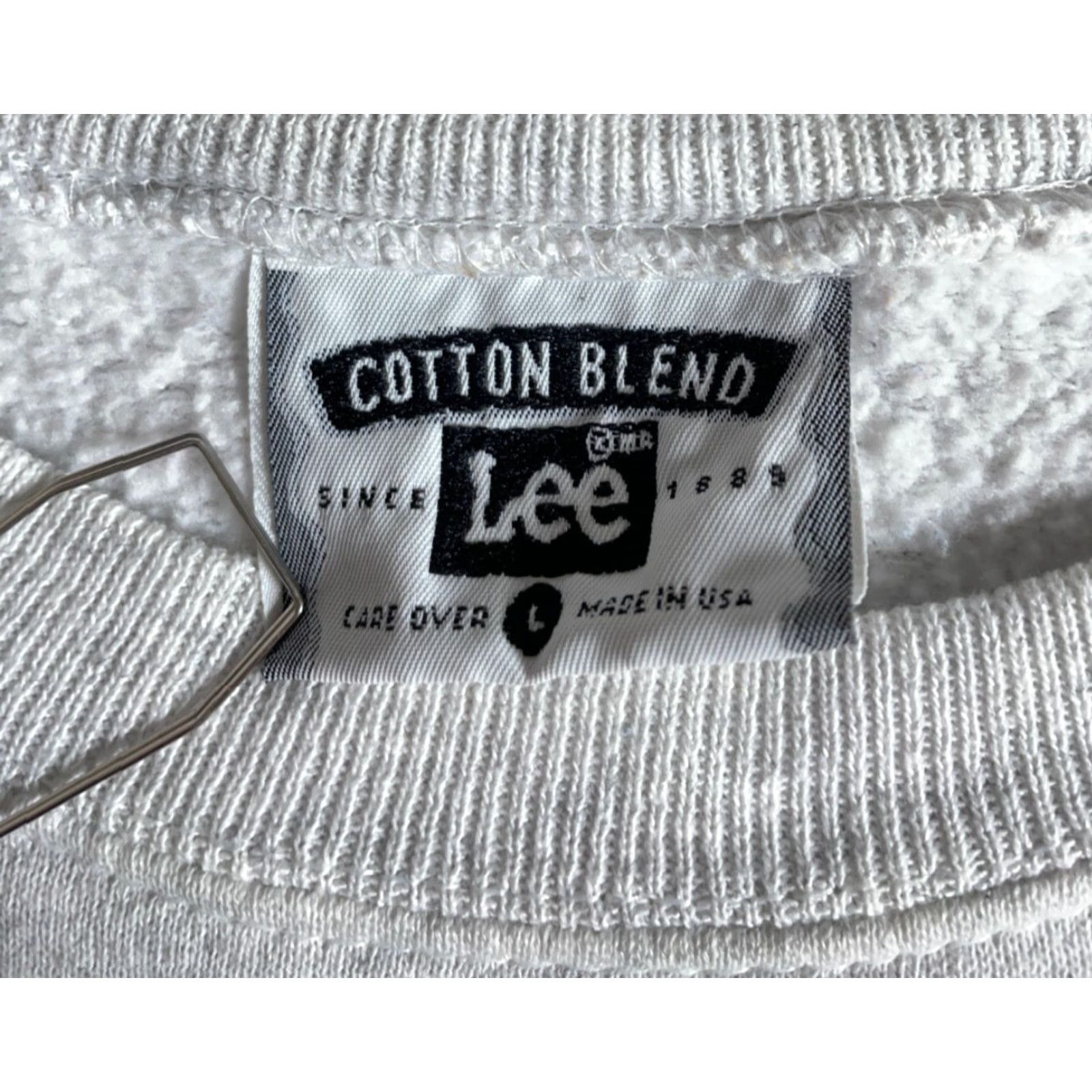Lee VINTAGE Lee Sweatshirt City Pig Gig 1995 Gray Large Adult Mens 50-50 Rib Fest Limited/Retro 90s Size US L / EU 52-54 / 3 - 3 Thumbnail