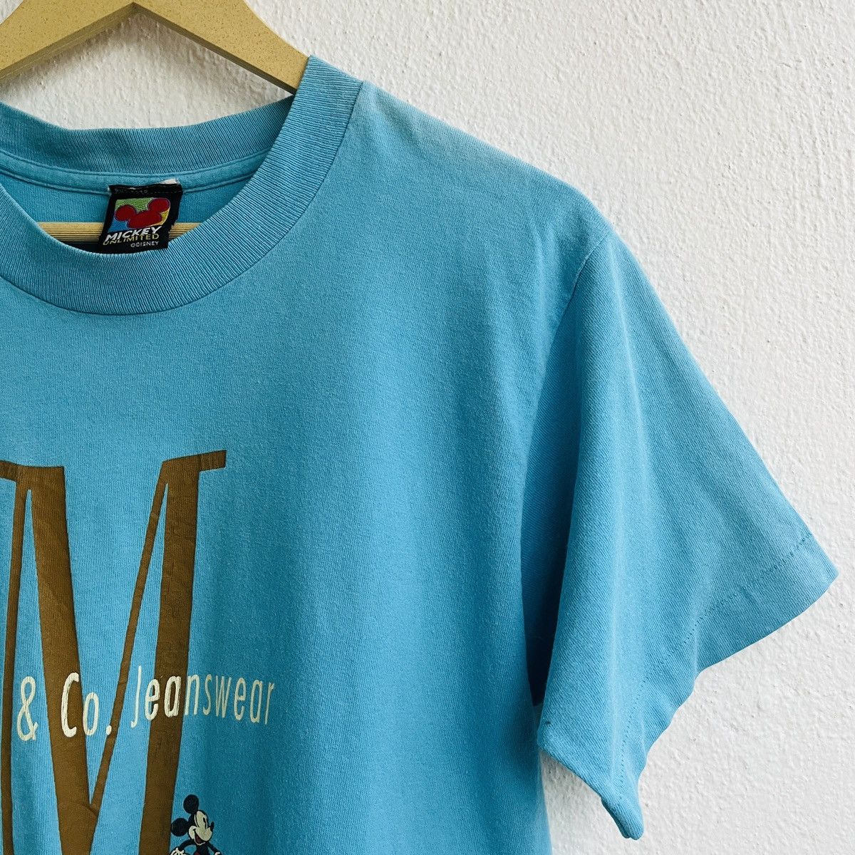 Mickey Mouse × Velva Sheen × Vintage Vintage Mickey Unlimited Velva Sheen Single Stitch TShirt Size US M / EU 48-50 / 2 - 6 Thumbnail