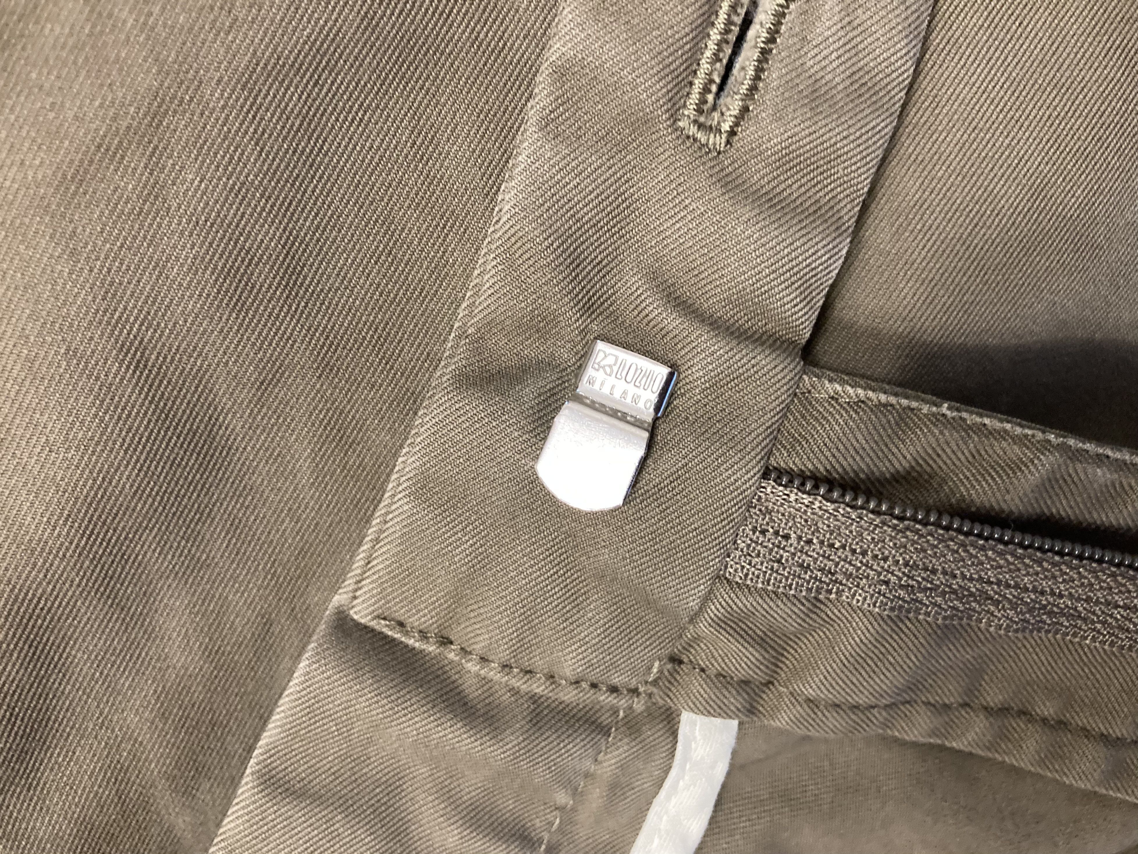 Salvatore Ferragamo Vtg.Salvatore Ferragamo Cotton Tapered Fit Chinos Pants Size US 34 / EU 50 - 8 Thumbnail