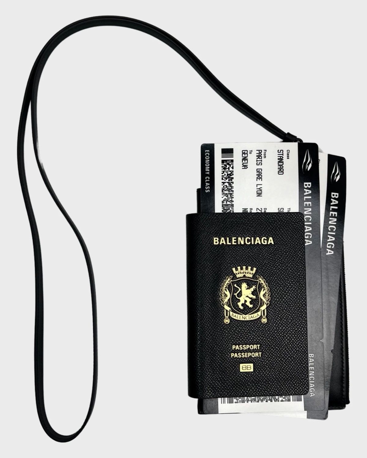 BALENCIAGA SS24 PASSPORT PHONE HOLDER SZ:OS