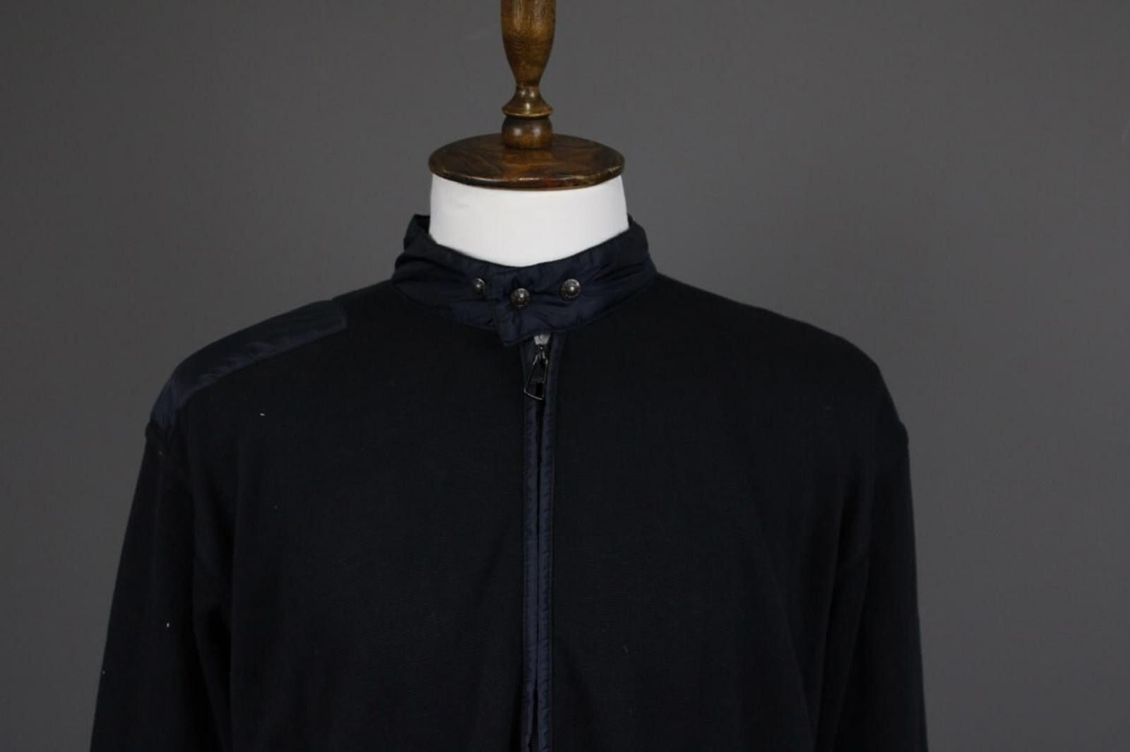 Adidas Adidas Vintage Black Full Zip High Neck Jacket Size XL Size XL / US 12-14 / IT 48-50 - 2 Thumbnail