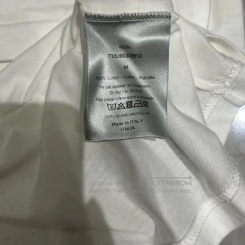 Dior Dior Summer White Cotton Print Short Sleeve T-Shirt . Size US M / EU 48-50 / 2 - 4 Thumbnail