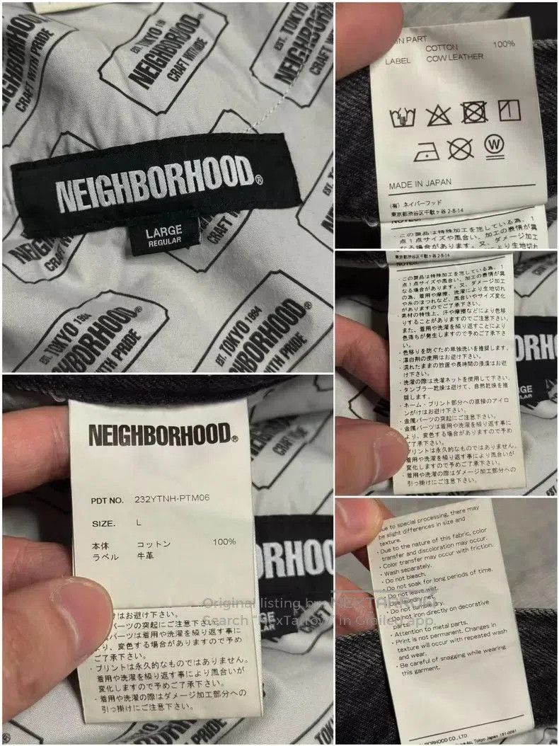 Neighborhood NEIGHBORHOOD FADE 23AW Jeans. Size US 38 / EU 54 - 6 Thumbnail