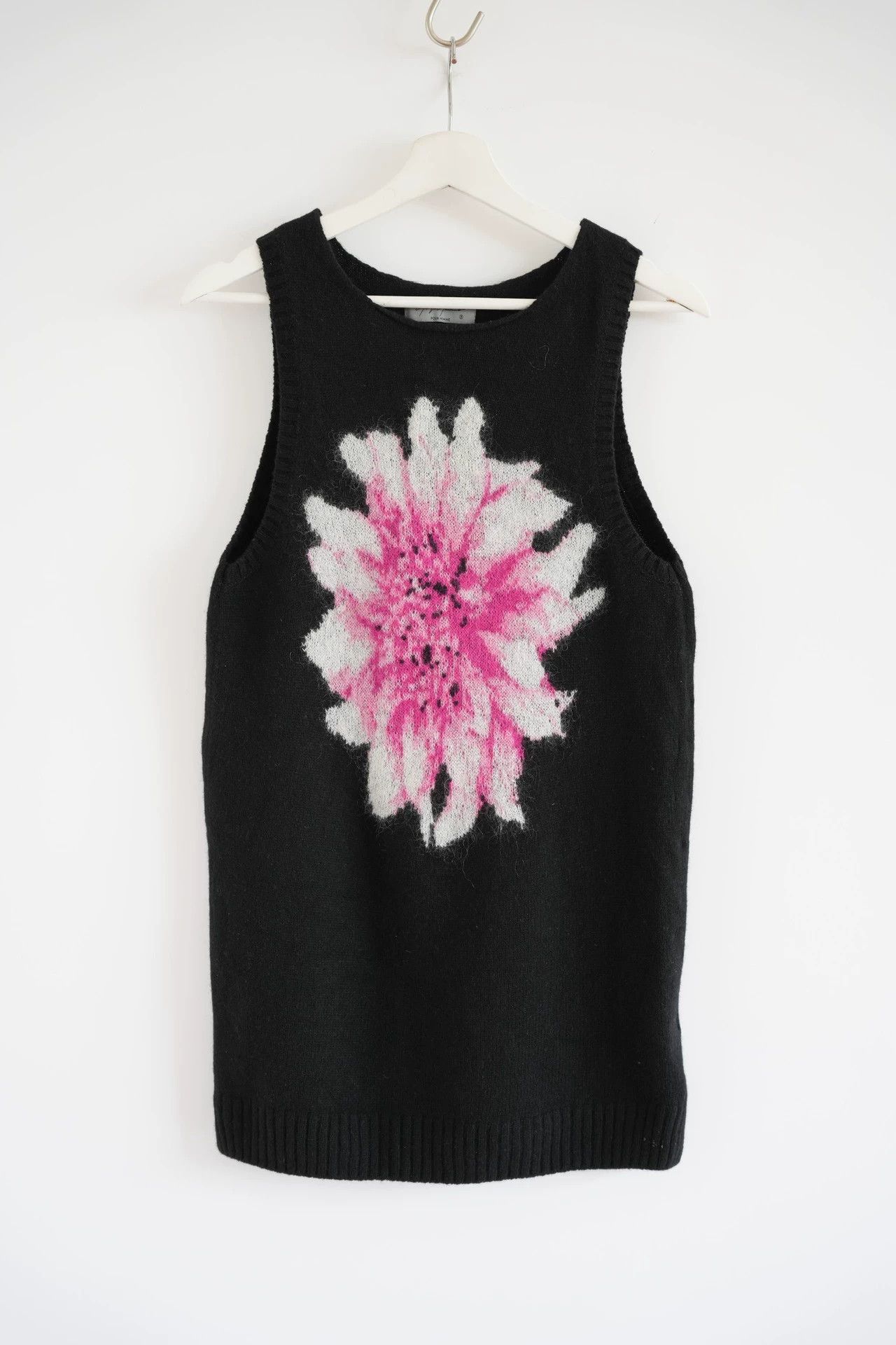 Yohji Yamamoto Yohji Yamamoto 21AW Pour Homme Dahlia Knit Vest Size L / US 10 / IT 46 - 1 Thumbnail
