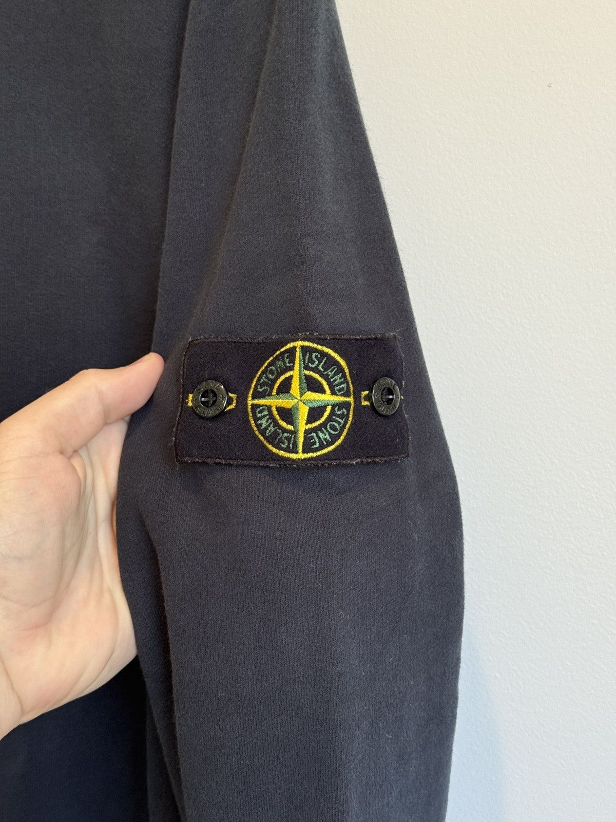Stone Island Stone Island Mens Navy Blue Sweater Size L Large Size US L / EU 52-54 / 3 - 6 Thumbnail