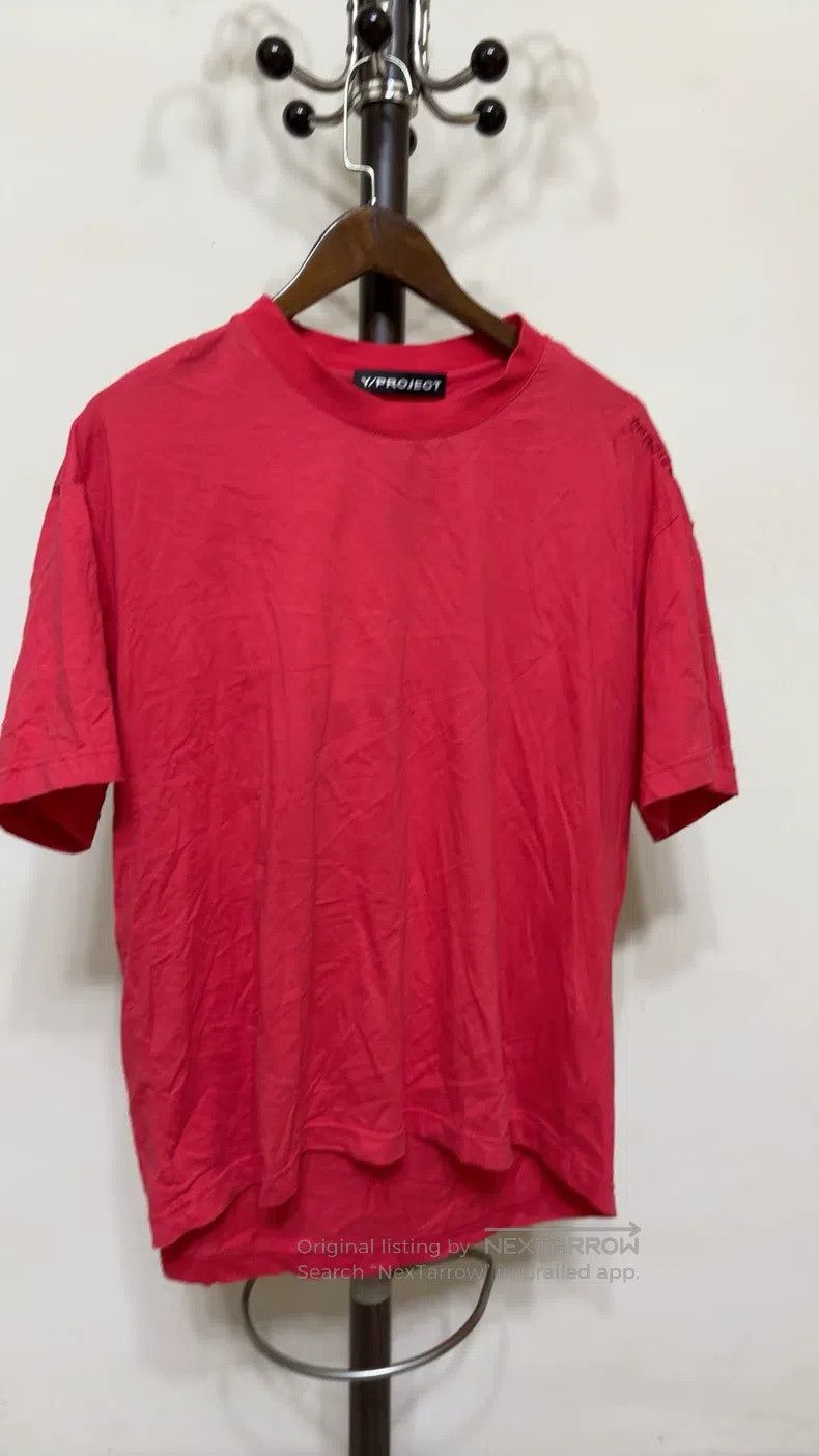 Y/Project Y/Project 40 Red short-sleeved T-shirt Size US XXS / EU 40 - 1 Thumbnail