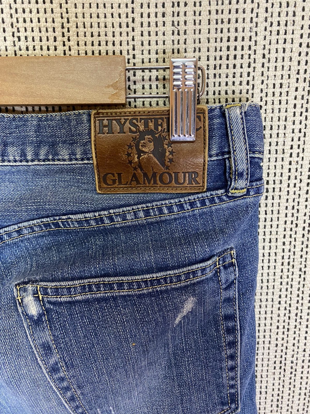 Hysteric Glamour × Seditionaries ‼️VINTAGE HYSTERIC GLAMOUR SELVEDGE DENIM VERY RARE‼️ Size US 30 / EU 46 - 7 Thumbnail