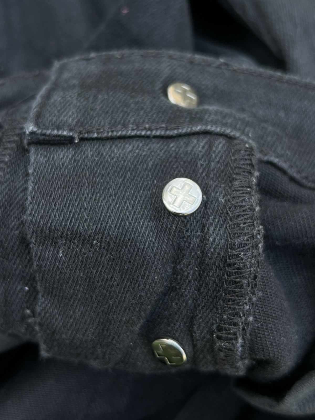 Ksubi Ksubi Van Winkle Ace "Black Slice" Distressed Skinny Jeans Size US 32 / EU 48 - 7 Thumbnail
