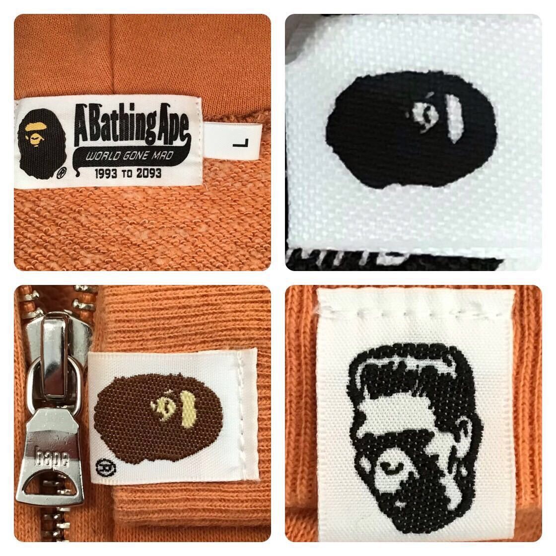 Bape BAPE logo multi fonts shark full zip hoodie a bathing ape Size US L / EU 52-54 / 3 - 8 Thumbnail