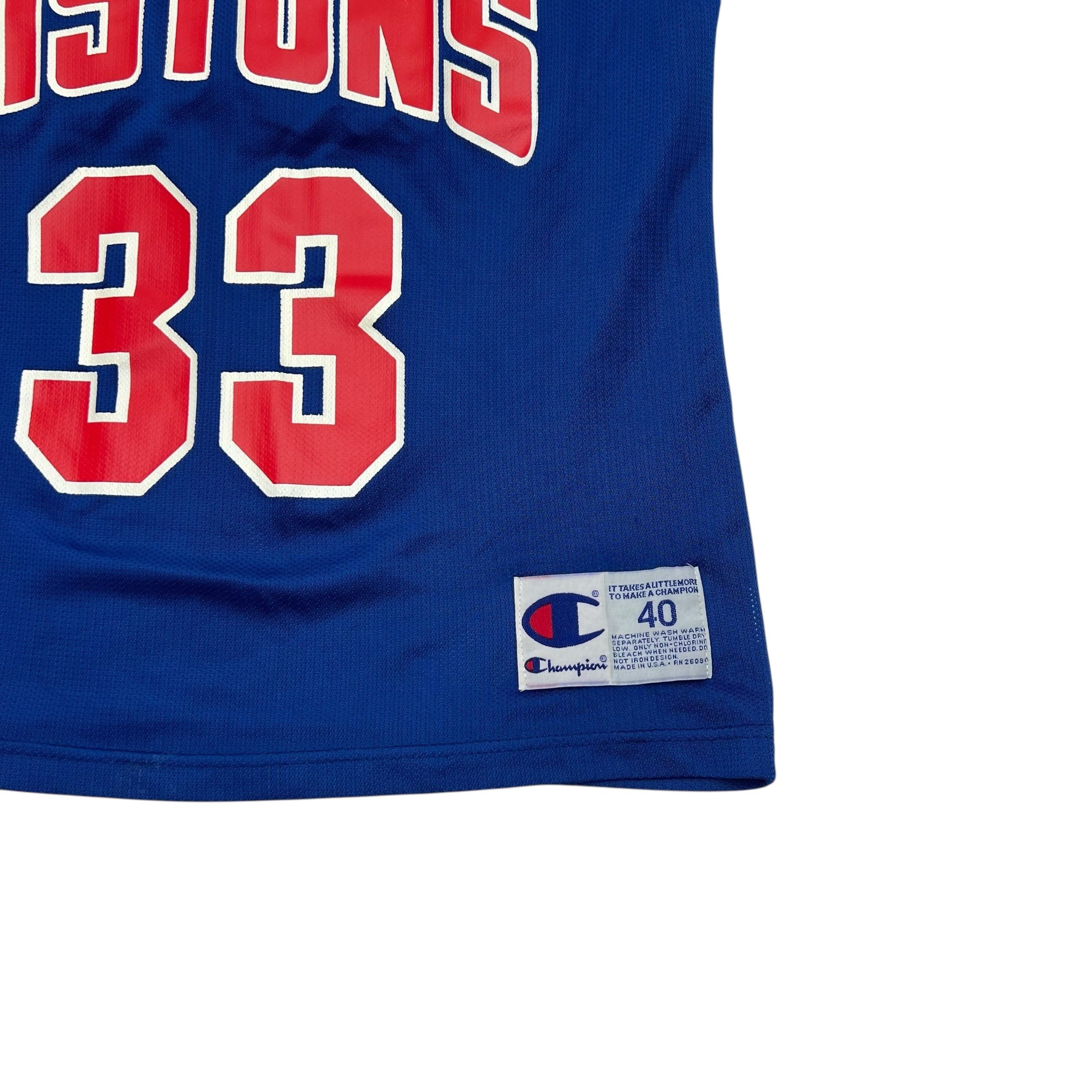 Champion × NBA Vintage Champion NBA Grant Hill Detroit Pistons Jersey Size US S / EU 44-46 / 1 - 4 Thumbnail