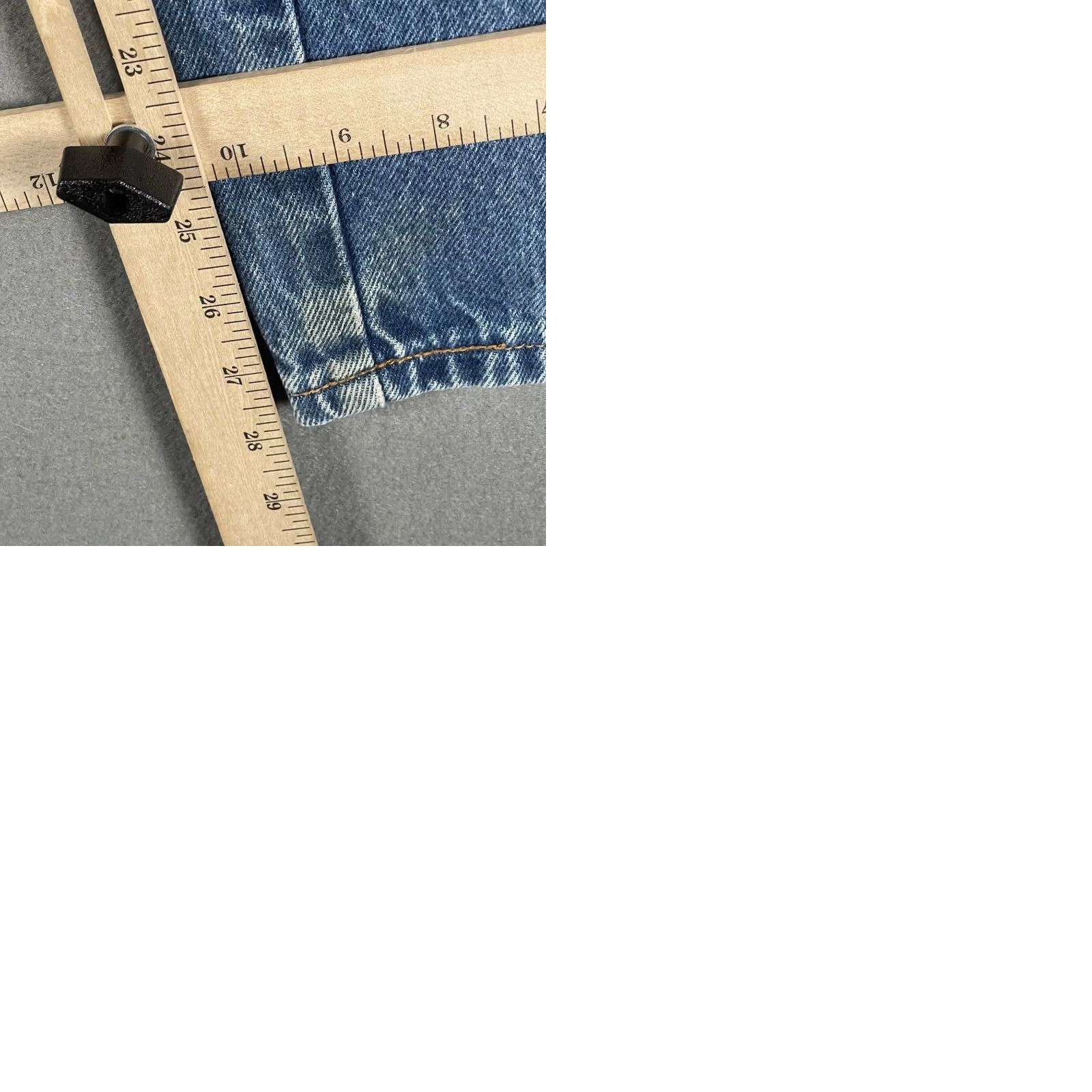 Levi's VINTAGE Dickies Jeans Men 33x30 Light Wash Distressed Skater Straight Leg Blue Size US 33 - 9 Thumbnail