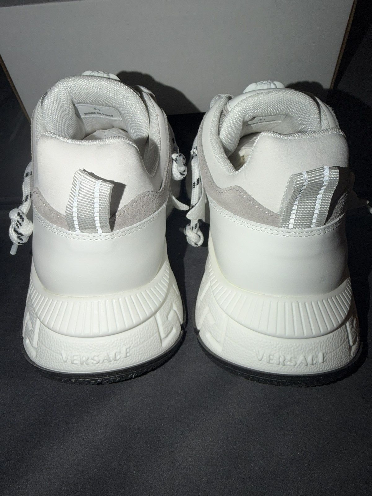 Versace Versace Trigreca V2 ‘White Grey’ Sneakers Size 41EU/8MUS Size US 8 / EU 41 - 5 Thumbnail