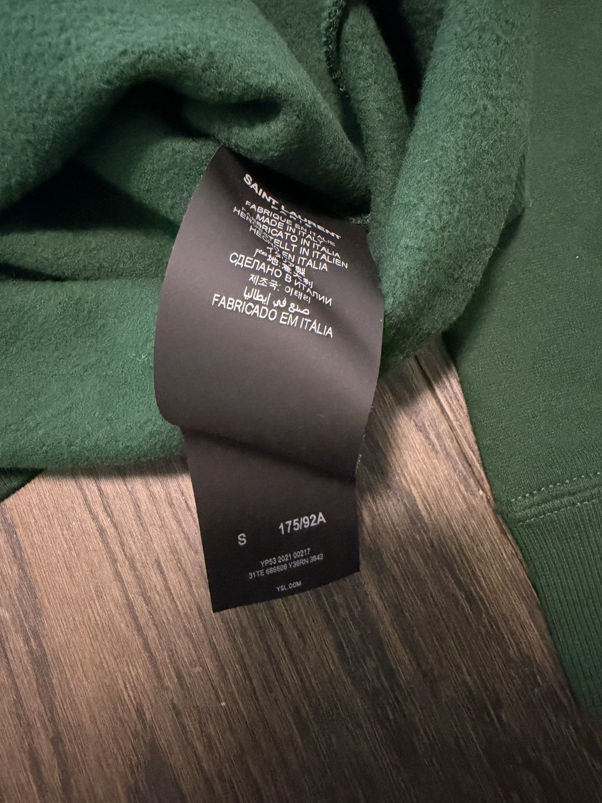 Saint Laurent Paris SAINT LAURENT - University Sweater Size US S / EU 44-46 / 1 - 6 Thumbnail