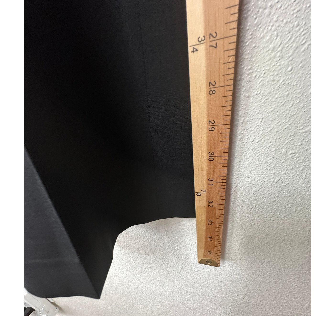 Burberry Burberry Wool Black Wide Leg Double Button Trouser Pockets 4 Size 27" / US 4 / IT 40 - 15 Thumbnail