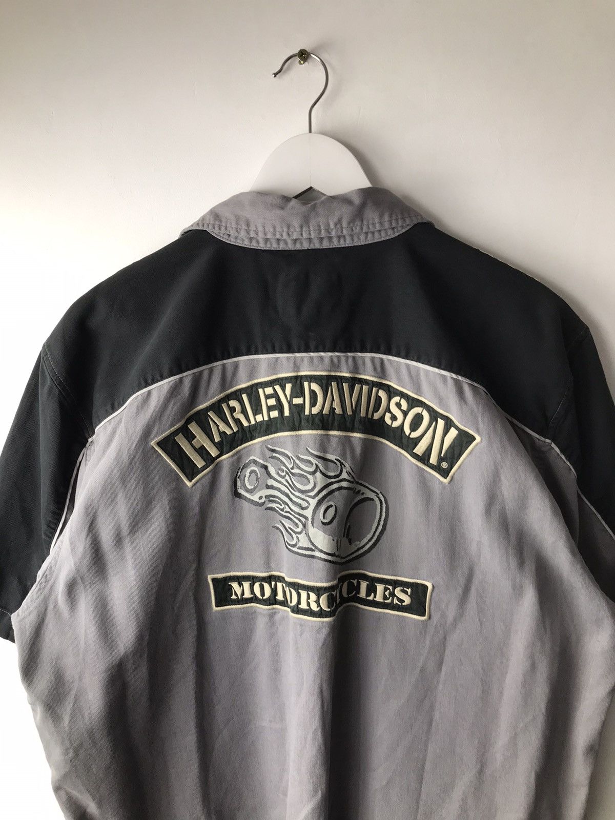 Harley Davidson × Vintage Harley Davidson Short Sleeve Pop Shirt,Activewear,Biker Size US XL / EU 56 / 4 - 11 Thumbnail