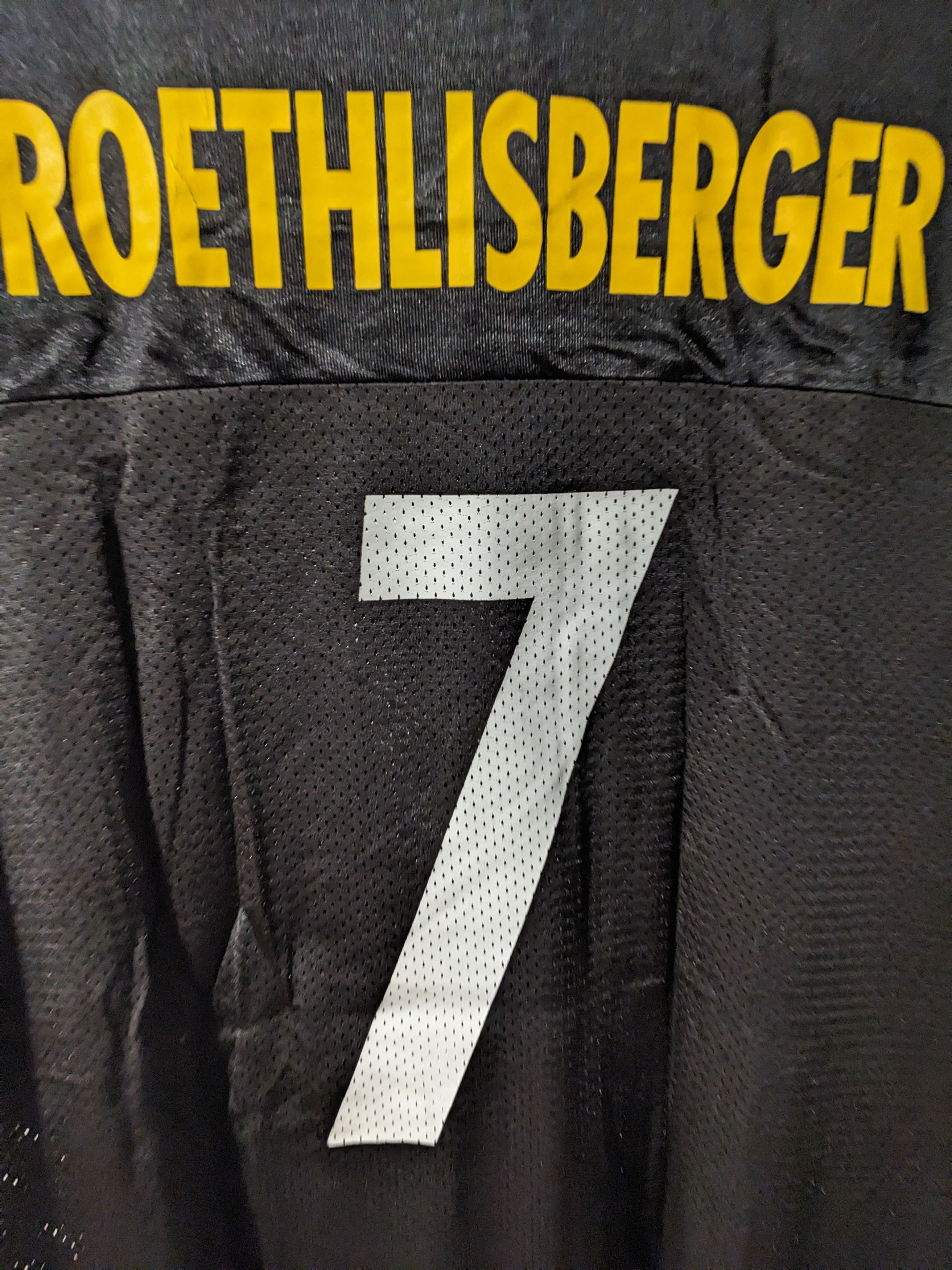 NFL × Vintage Vintage 2004 Pittsburgh Steelers Roethlisberger NFL Jersey Size US XL / EU 56 / 4 - 2 Thumbnail