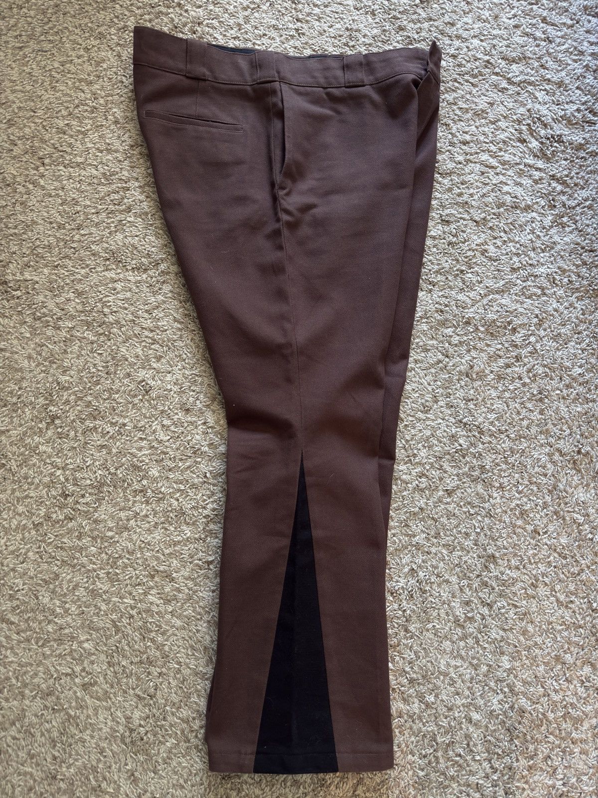 Raf Simons Raf Simons Heavy Canvas Flared Pants SS21 Contrasting Insert Size US 34 / EU 50 - 1 Thumbnail