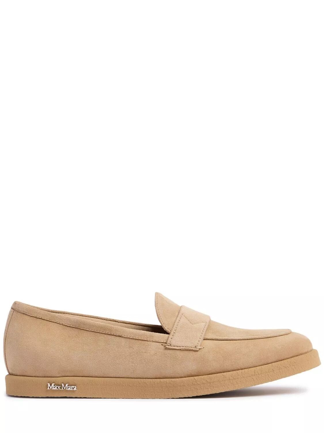 Max Mara MAX MARA Softmoc $750 Camel Suede Moccasins New & Authentic Size US 7.5 / IT 37.5 - 1 Thumbnail