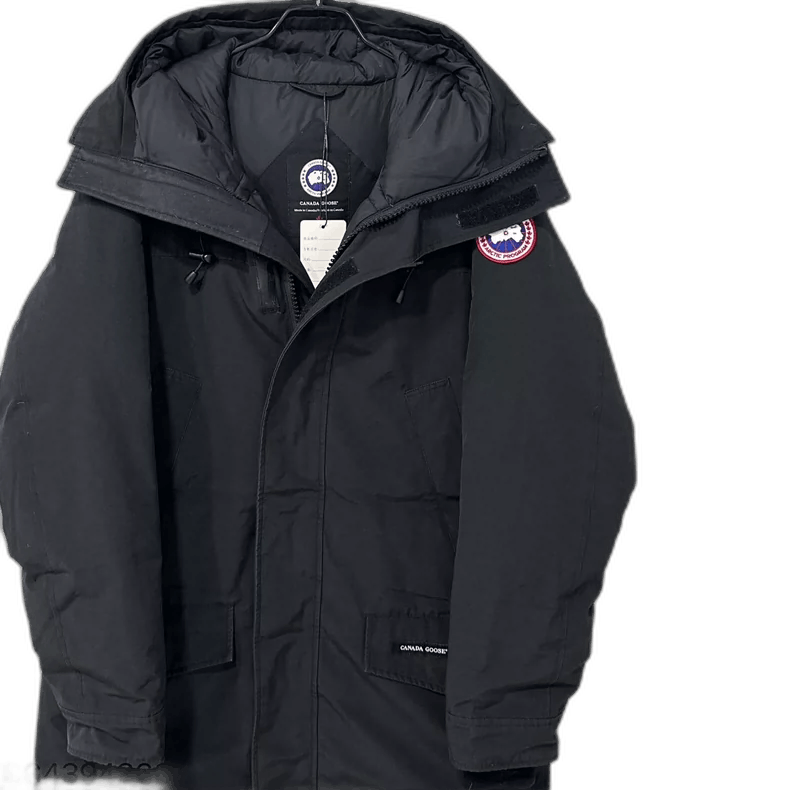 Canada Goose Canada Goose Black Mid-Length Parka Jacket Size L / US 10 / IT 46 - 1 Thumbnail
