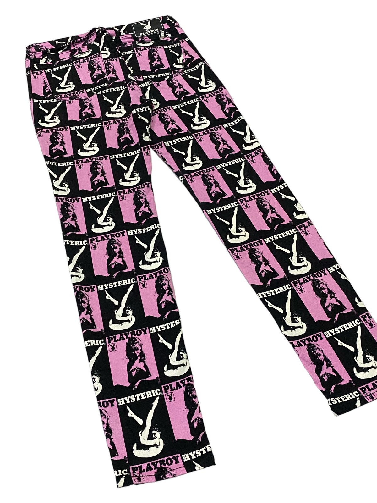 Hysteric Glamour Hysteric Glamour X Play Boy Full Print Stretch Jeans Size 28" / US 6 / IT 42 - 23 Thumbnail